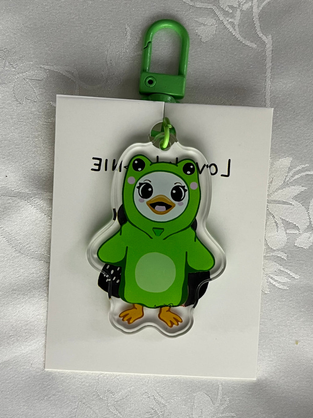 Frog Loon keychain