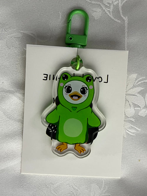 Frog Loon keychain