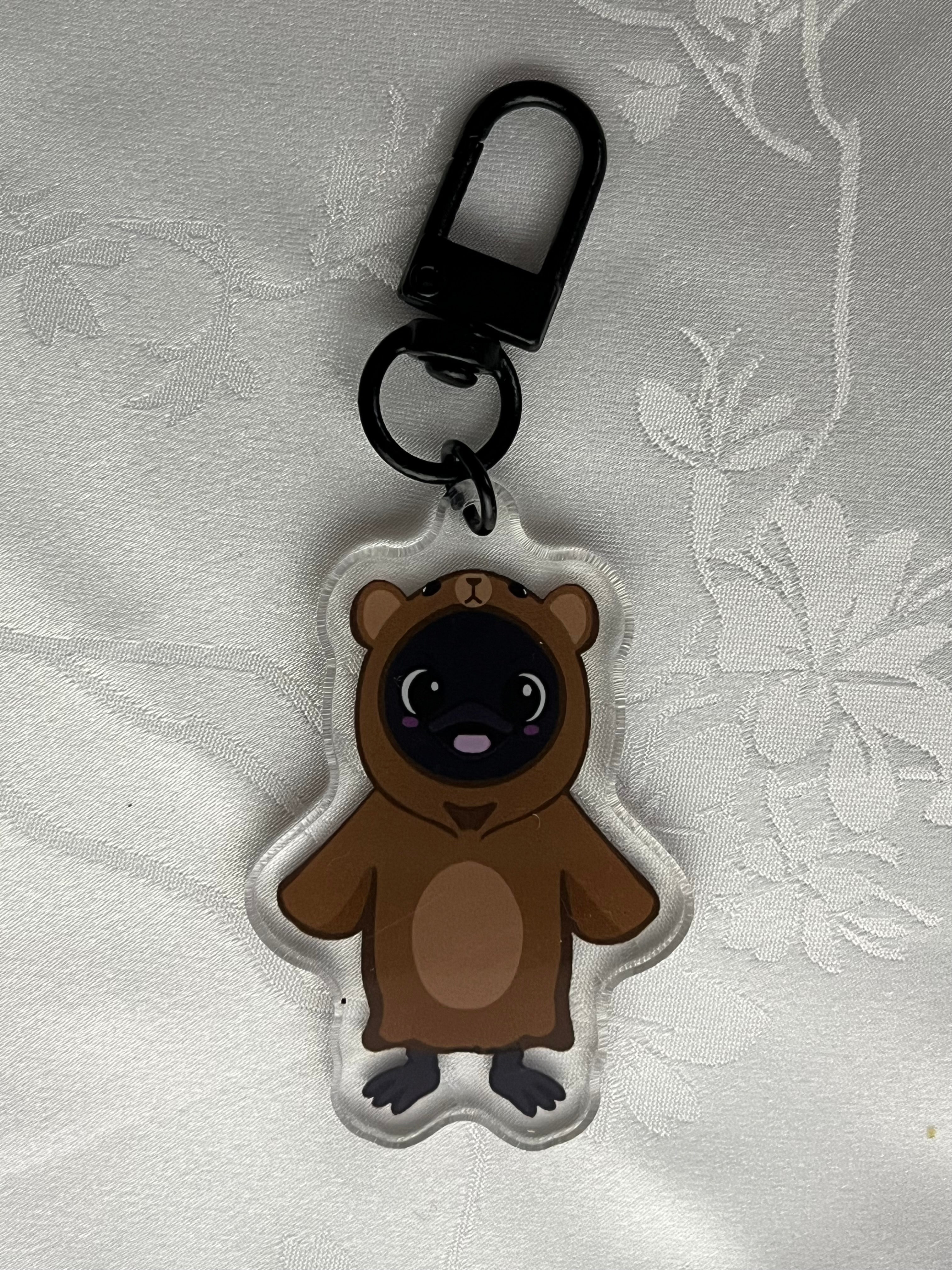 Bear loon Keychaim
