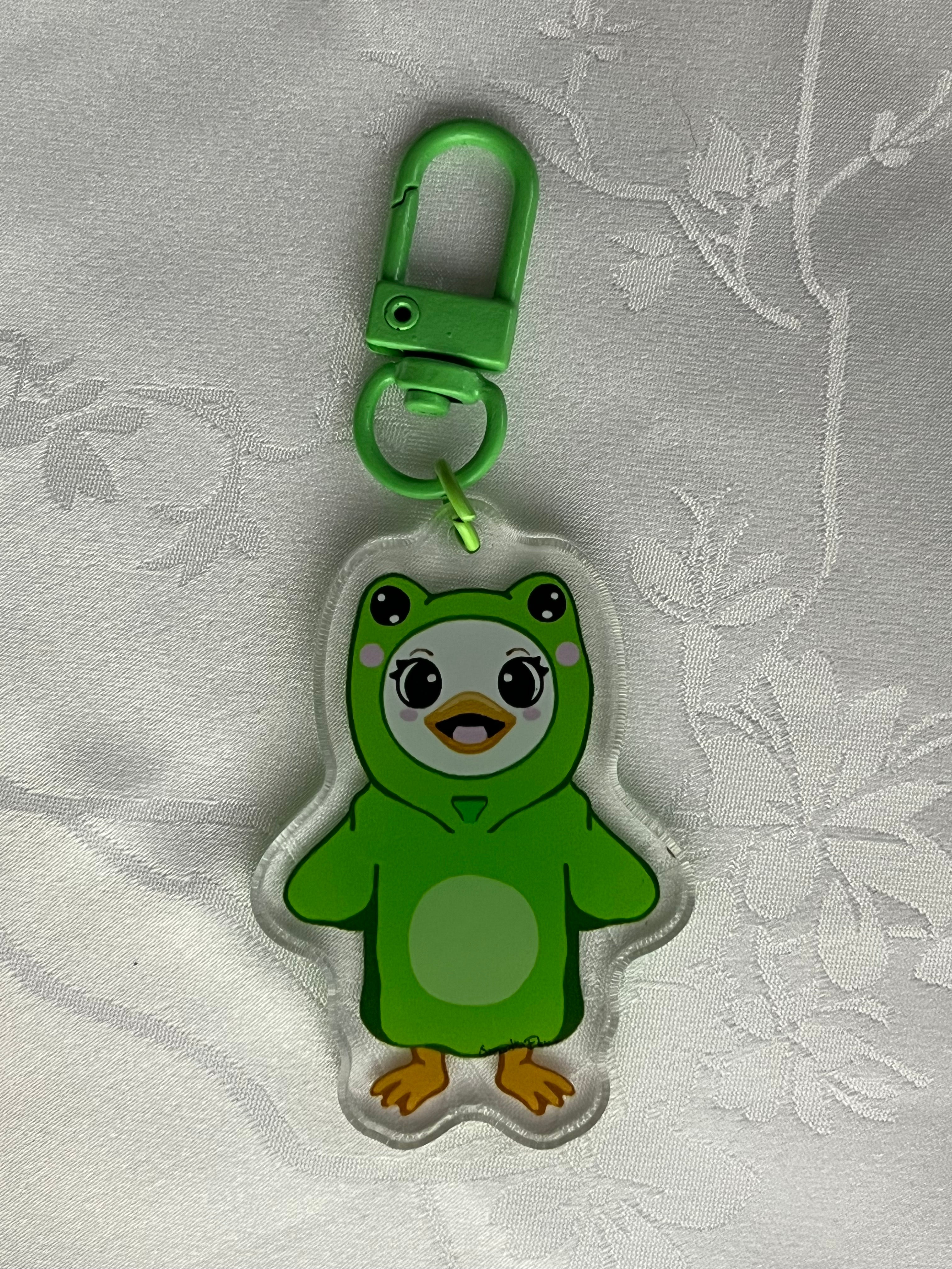 Frog Loon keychain