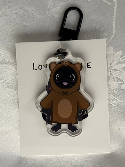 Bear loon Keychaim