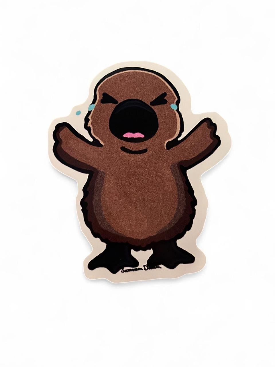 Baby Brown Loon -Durable Premium Vinyl