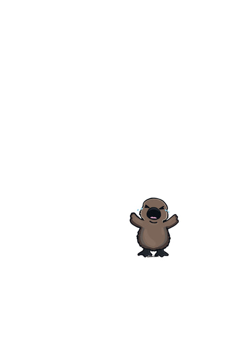 Baby Brown Loon -Durable Premium Vinyl